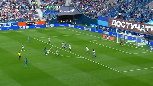 Malcom's stunning goal against CSKA Moscow